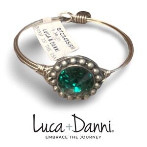 NEW Luca + Danni EMERALD GEMSTONE bracelet, NWT